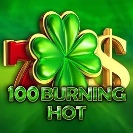 Logo of 100 Burning Hot from Amusnet Interactive at Nine Casino