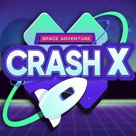 Crash X slot logo by Turbo Games at Nine CasinoCrash X