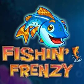 Logo of Fishin Frenzy from Blueprint Gaming at Nine Casino